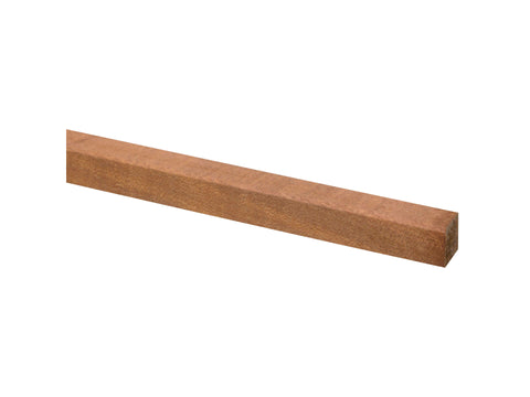 Lat deuraanslag hardhout 15x17 mm 210cm