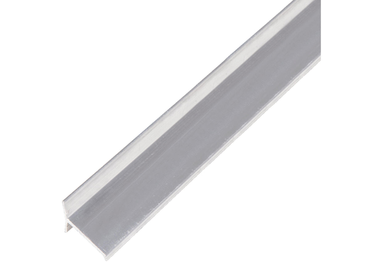 Lekdorpel 34x17x1 mm 200cm aluminium