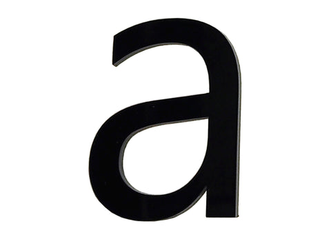 Letter A polyester 6cm