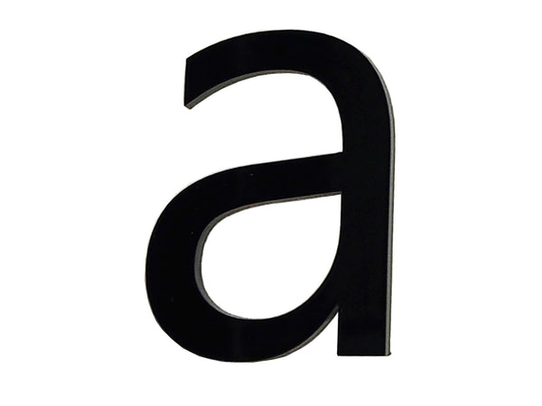 Letter A polyester 6cm