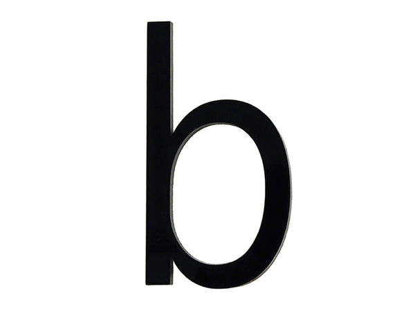 Letter B polyester 6cm