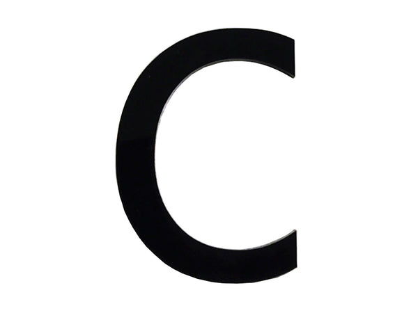 Letter C polyester 9cm