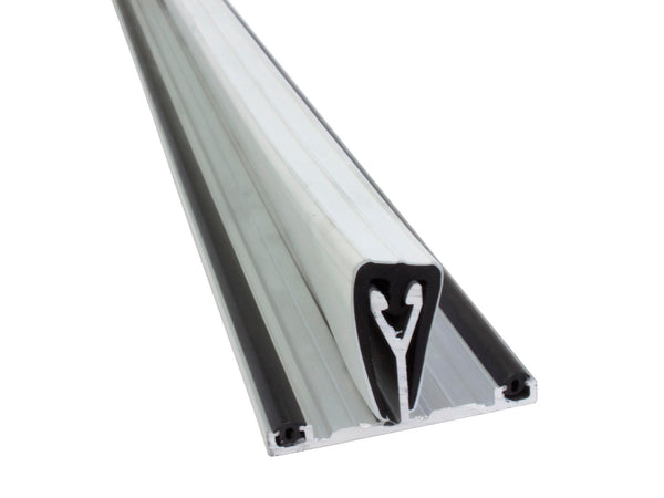 Scala Ligger met witte rubber 300cm 16mm aluminium