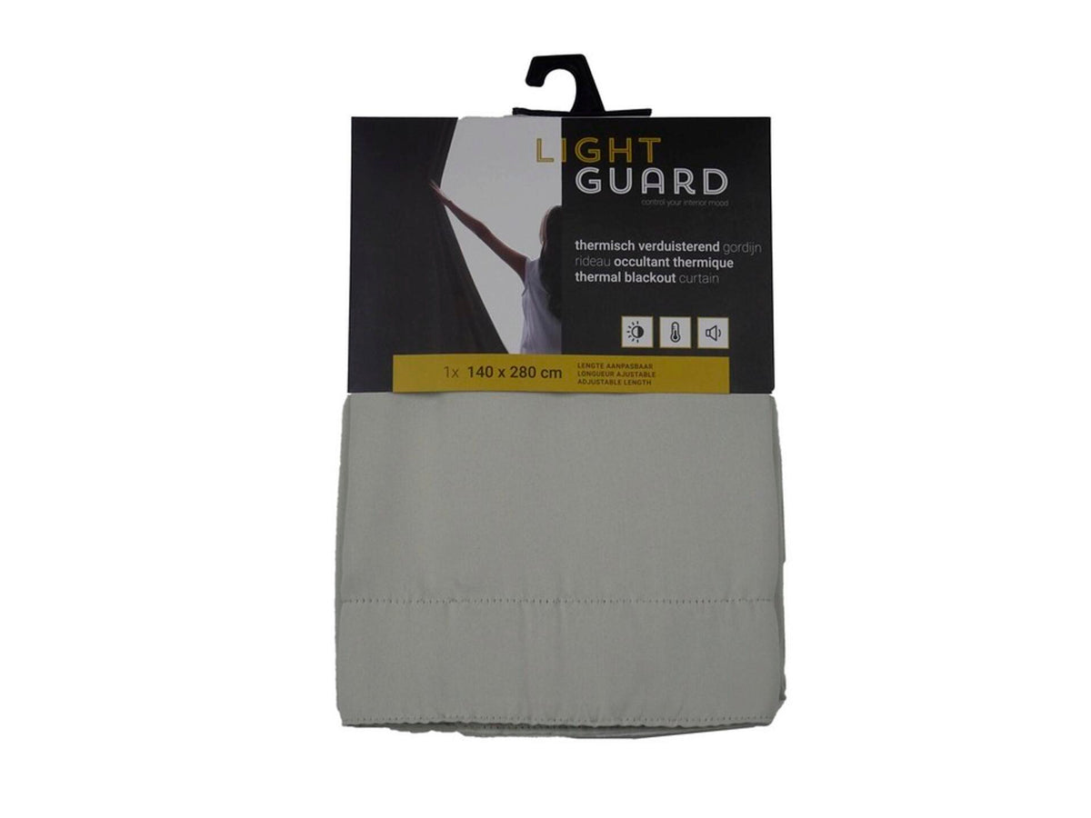 Light Guard Light Guard thermisch gordijn verduisterend 140x280 cm haak cream