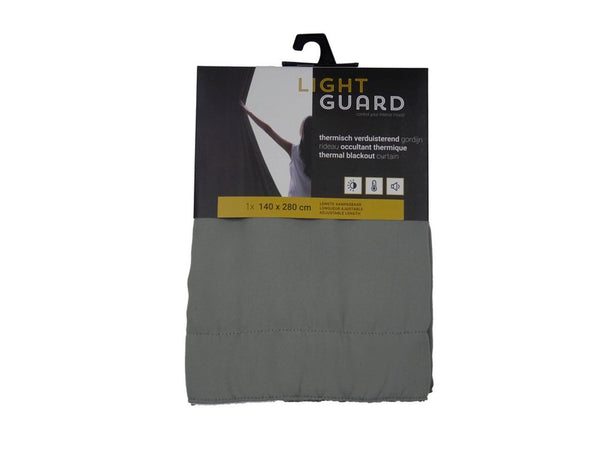 Light Guard Light Guard rideau thermique occultant 140x280 cm crochet flint