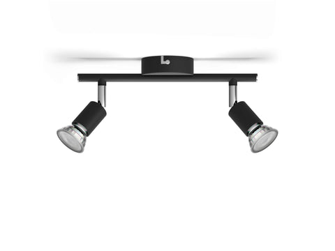 Philips Limbali LED balkspot GU10 max. 2x50 W zwart