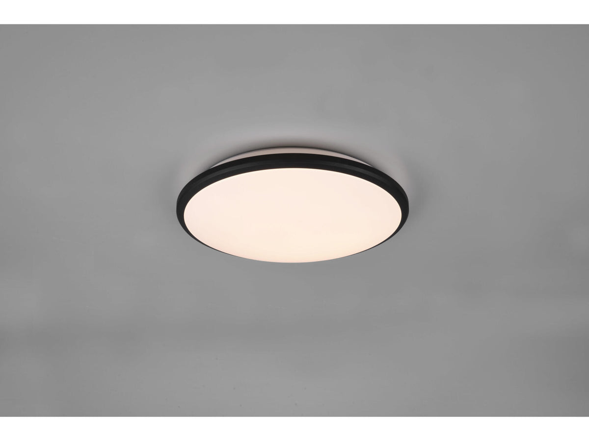 Trio Limbus LED plafondlamp 20,5W zwart