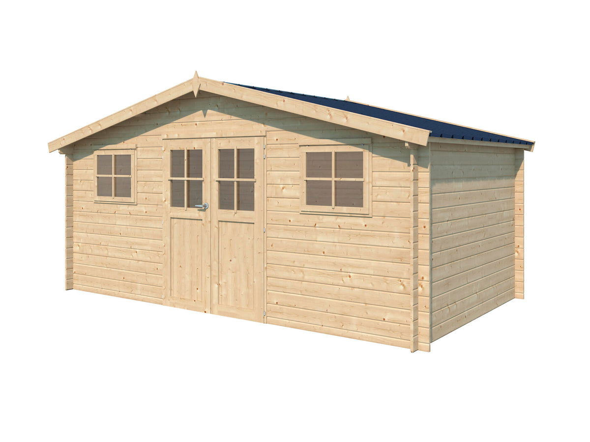 Gardenas Livigno houten tuinhuis 505x295x248 cm blokhut anticondensbescherming
