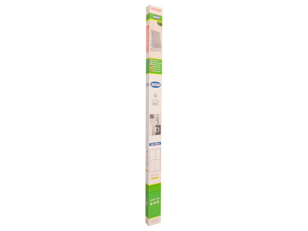 Confortex Louisiana vliegenraam 120x150 cm grijs