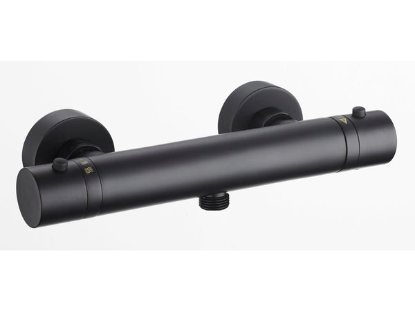 Aquatrends Lugano mitigeur thermostatique douche noir