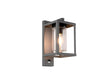 Trio Lunga wandlamp E27 max. 40W met bewegingssensor antraciet