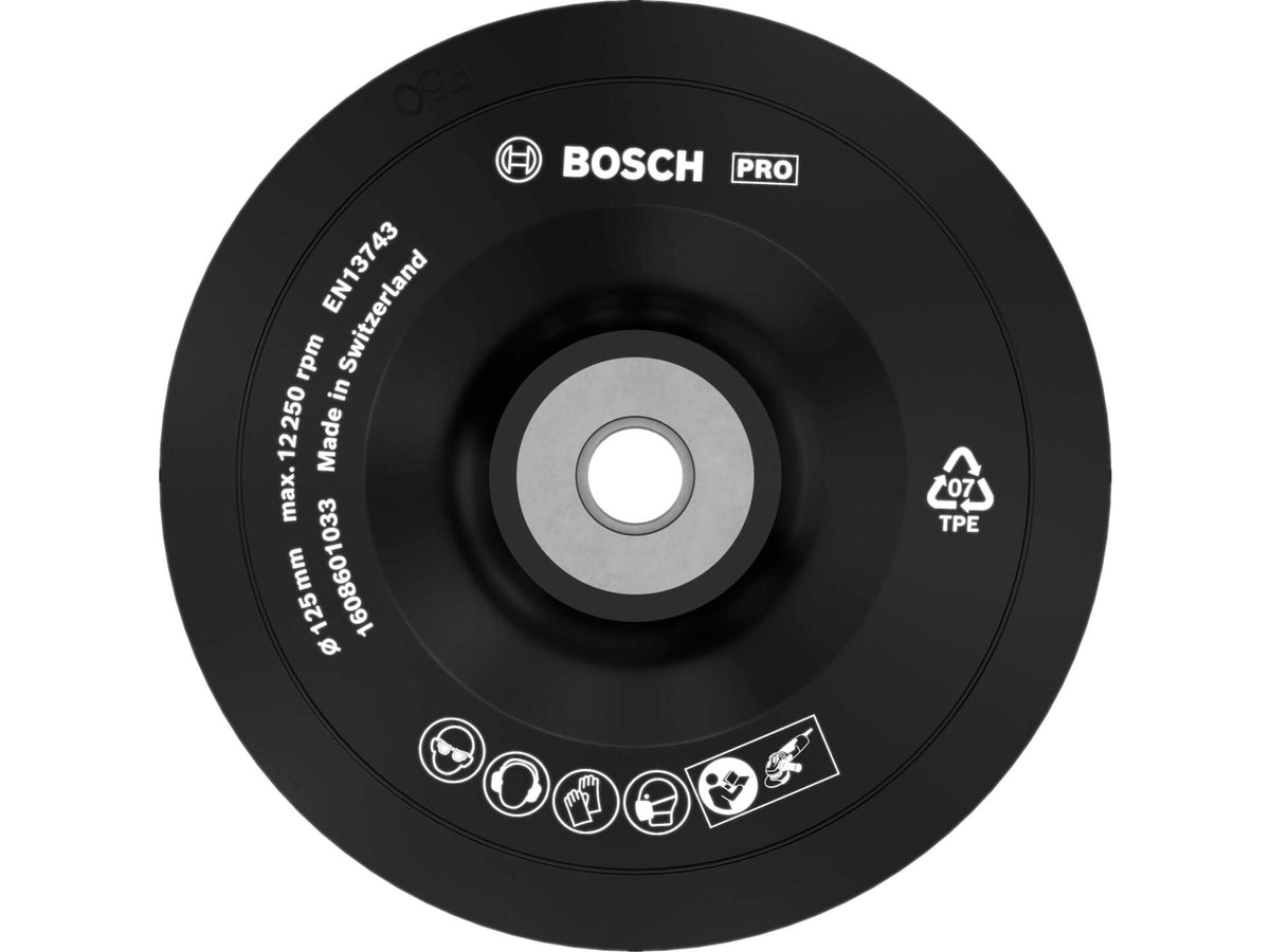 Bosch Professional M14 steunschijf 125mm 50 Delta C470 Best for Wood+Paint 6 100 schuurpapier