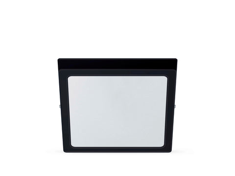 Philips Magneos LED plafondlamp vierkant 12W zwart
