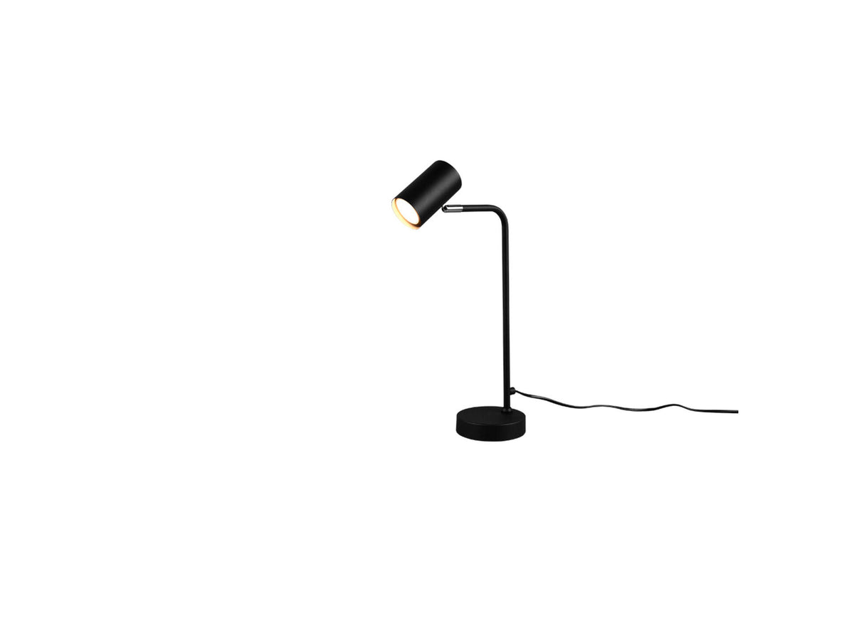Trio Marley tafellamp GU10 max. 5W mat zwart