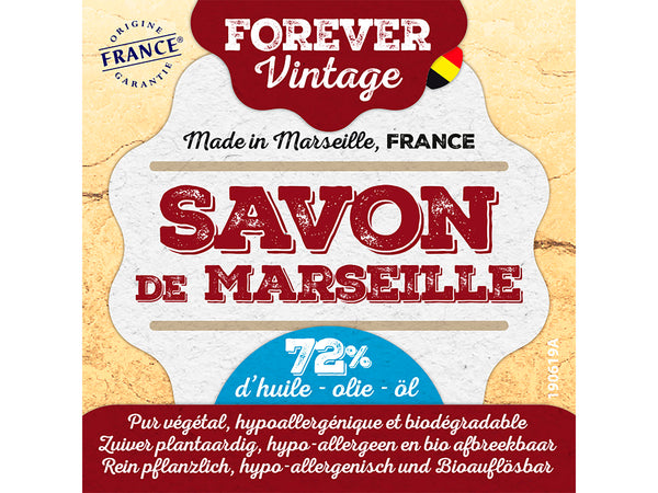 Forever Vintage savon de Marseille 300g bloc