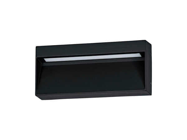 Eglo Maruggio applique murale extérieure LED rectangle 4,8W noir