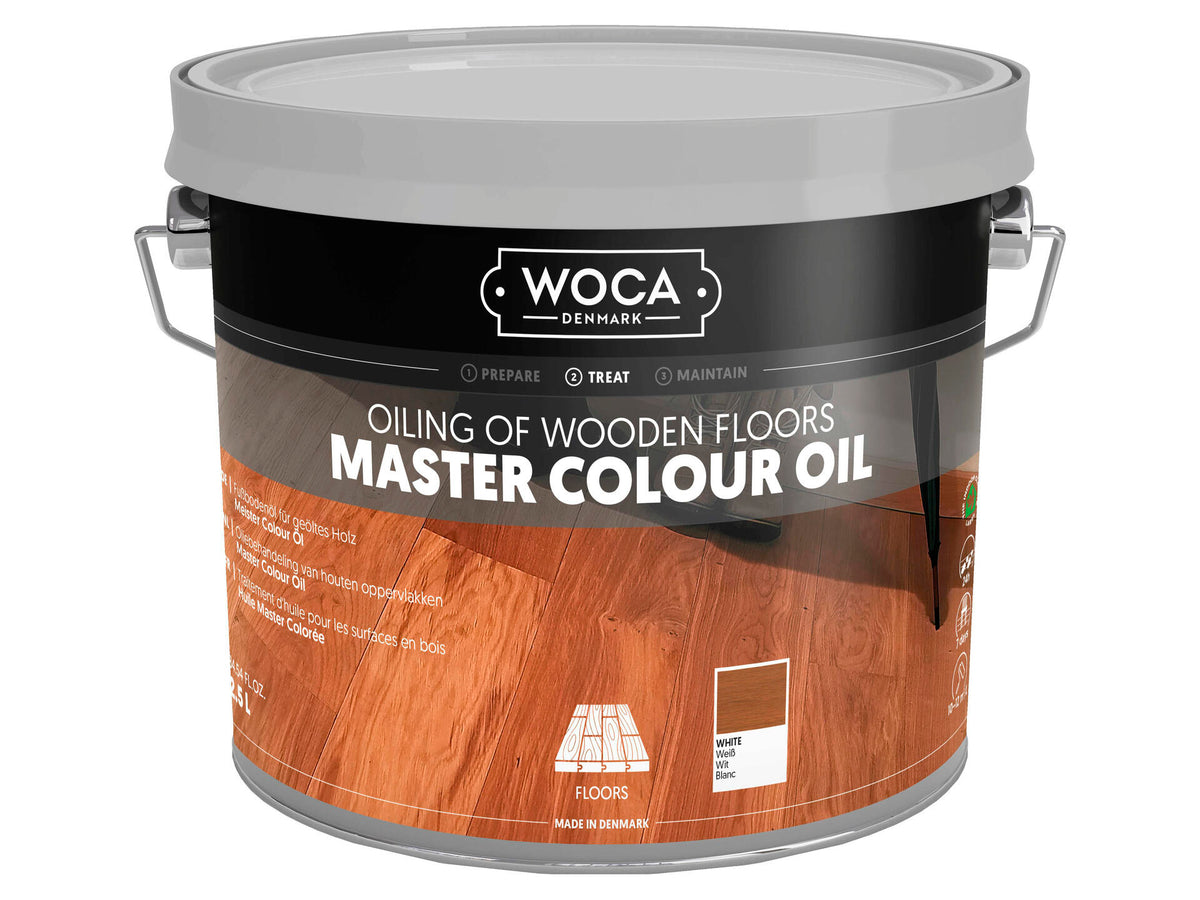 Woca Master Colour olie hout 5l wit