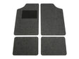 Carpoint Mattenset 4 stuks antraciet
