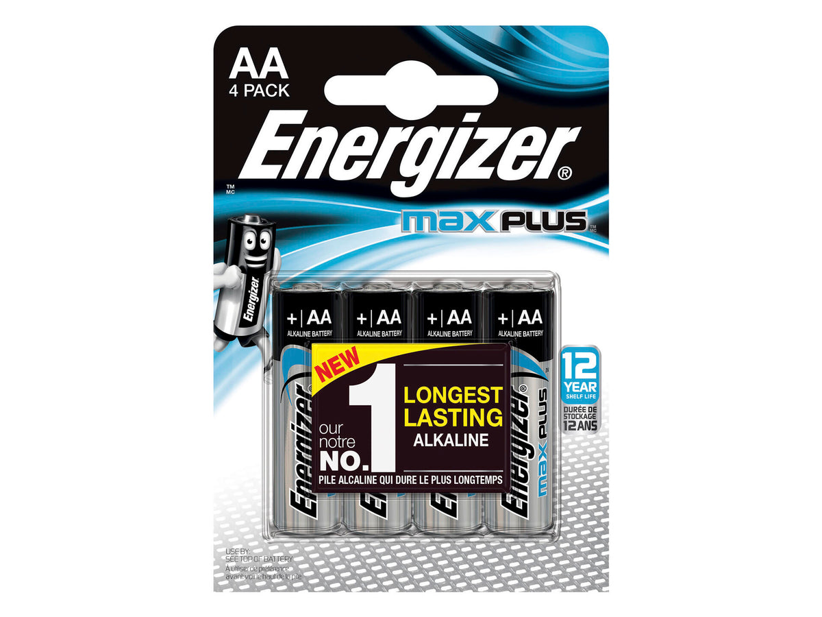 Energizer Max Plus AA LR06 E91 batterij 4 stuks