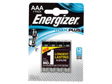 Energizer Max Plus AAA LR03 E92 batterij 4 stuks