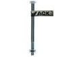 Mack Mechaniekbout met moer M10 140mm verzinkt