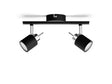 Philips Meranti LED balkspot GU10 2x35 W zwart