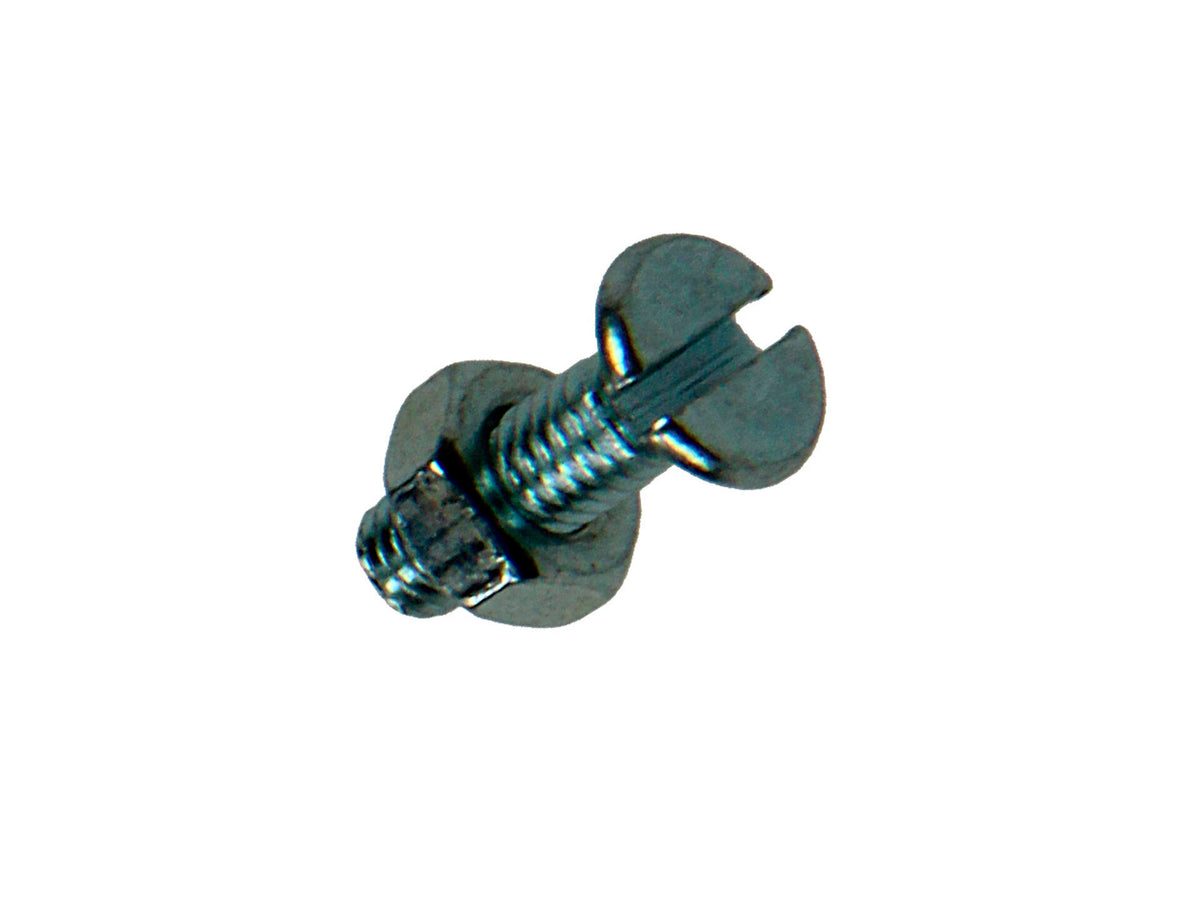 Mack Metaalschroeven met moer 10x3 mm afgeplatte kop verzinkt 30 stuks