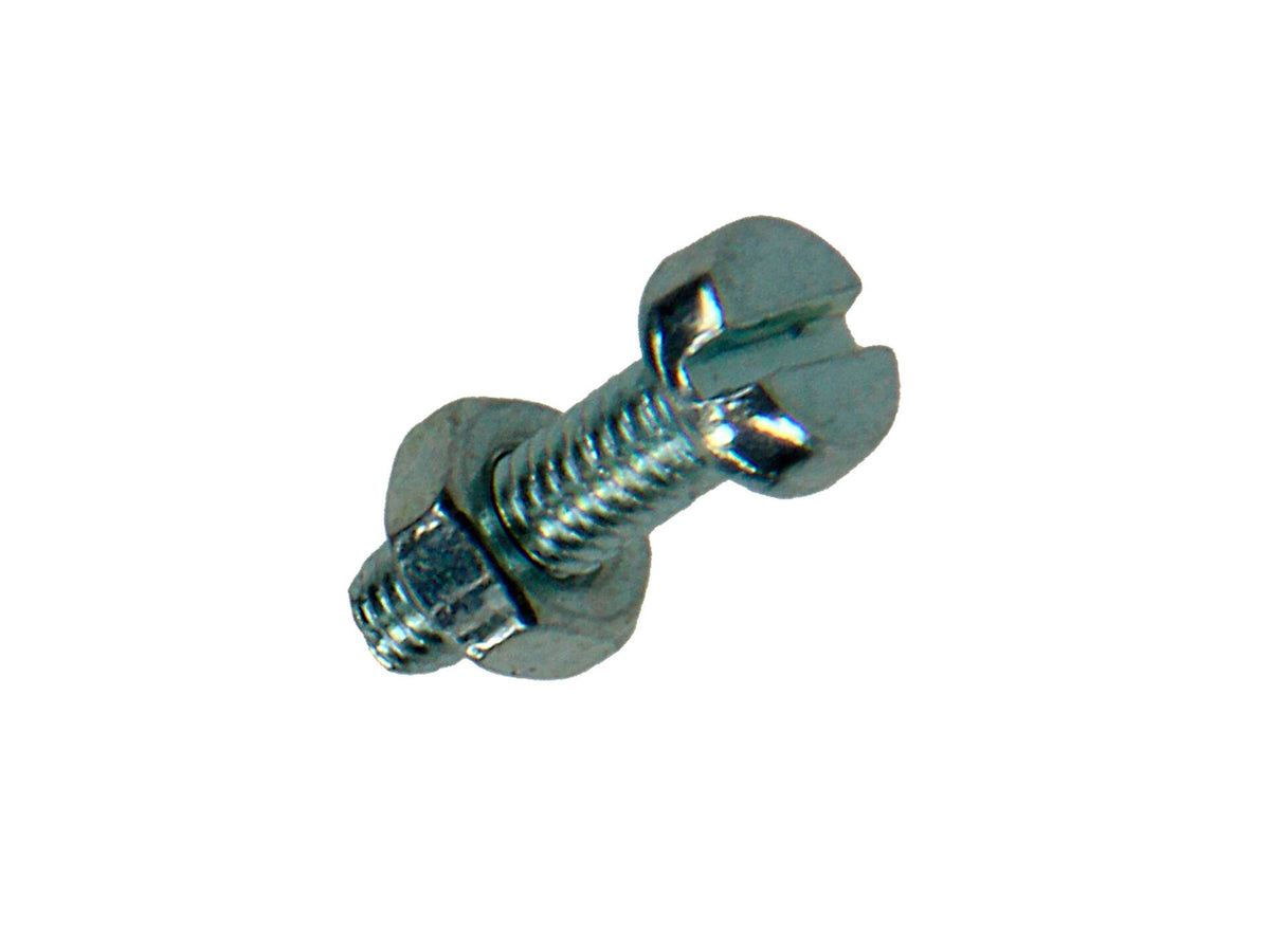 Mack Metaalschroeven met moer 10x3 mm verzinkt 30 stuks