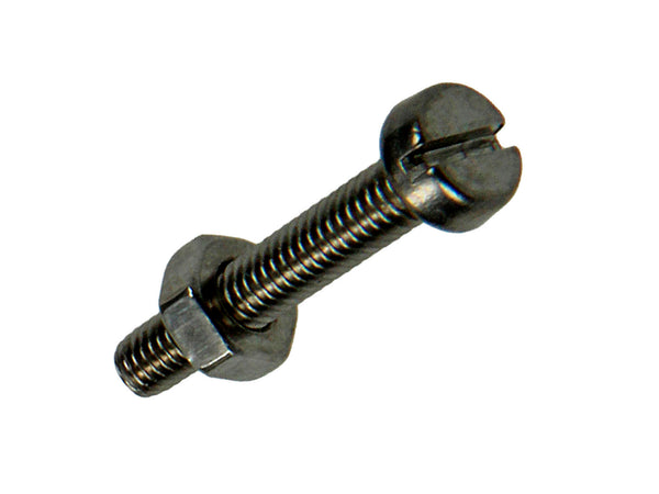 Mack Metaalschroeven met moer 16x3 mm inox 12 stuks