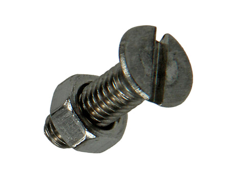 Mack Metaalschroeven met moer 16x5 mm inox 8 stuks