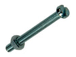 Mack Metaalschroeven met moer 40x4 mm verzinkt 12 stuks