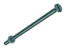 Mack Metaalschroeven met moer 70x4 mm verzinkt 4 stuks