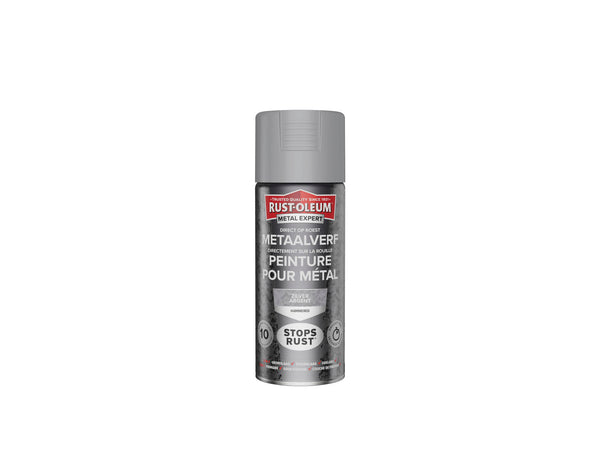 Rust-oleum Metal Expert metaalverf hamerslag 0,4l zilver