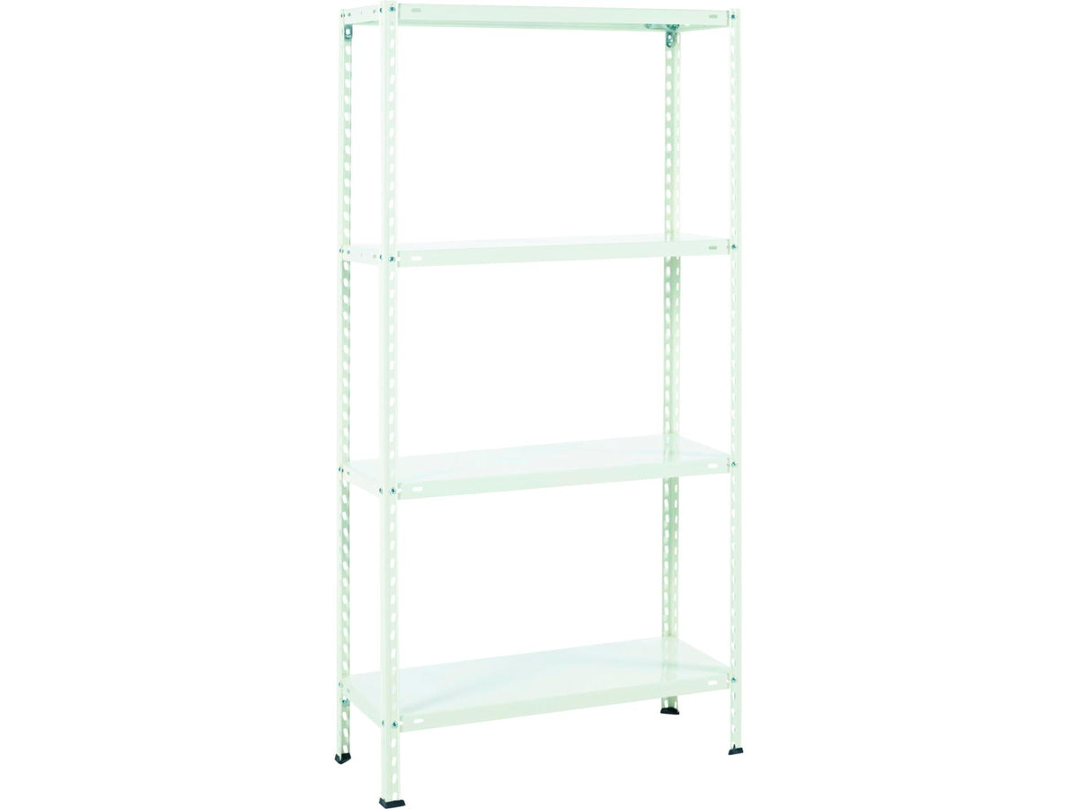 Practo Home Metal Rack opbergrek 150x75x30 cm metaal wit