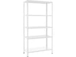 Practo Home Metal Rack opbergrek 180x90x40 cm metaal wit