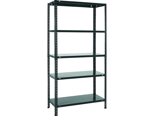 Practo Home Metal Rack opbergrek 180x90x40 cm metaal zwart
