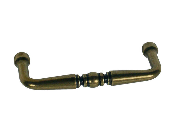 Linea Bertomani Poignée de meuble 96-105 mm zamac bronzé