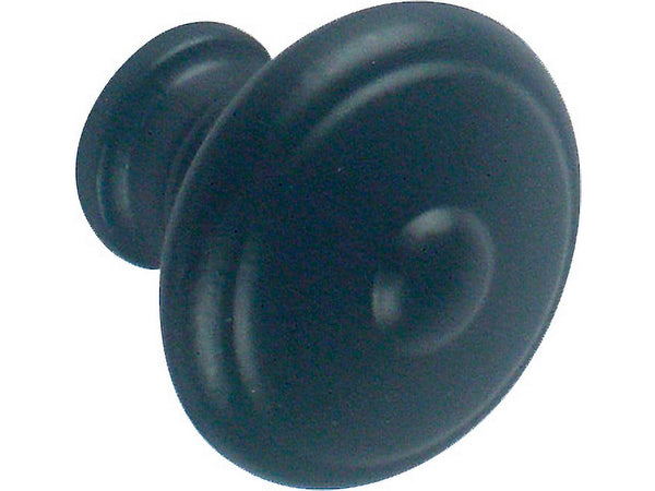Linea Bertomani Meubelknop 30mm ijzer mat zwart
