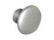 Linea Bertomani Meubelknop 32mm kunststof aluminium look