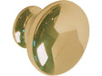 Linea Bertomani Bouton de meuble 32mm zamak laiton poli