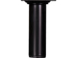 Meubelpoot rond 30mm 10cm metaal zwart