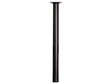 Pied de meuble rond 30mm 40cm métal noir