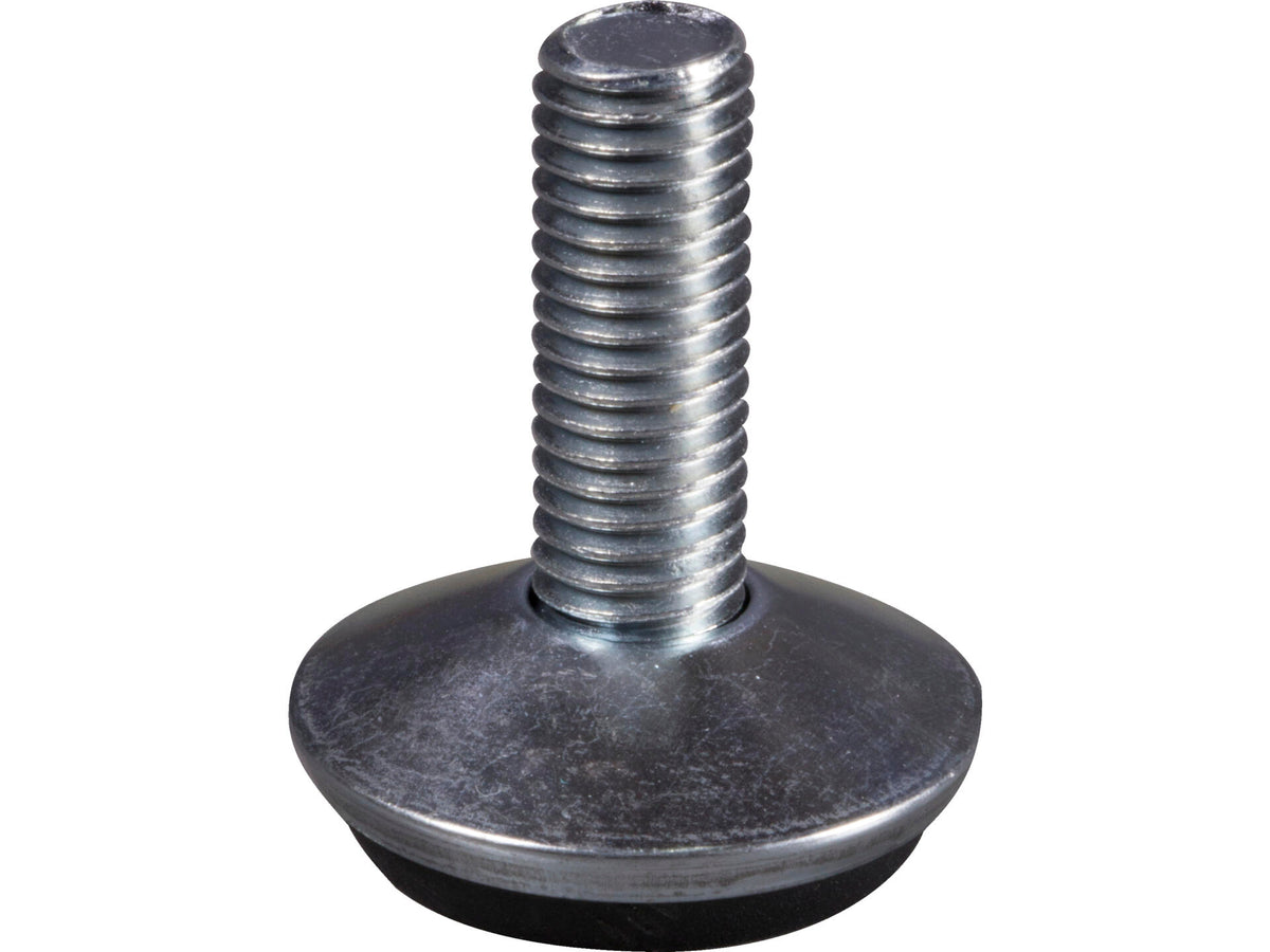 Jewe Meubelpoot verstelvoet rond 30mm chroom 2 stuks