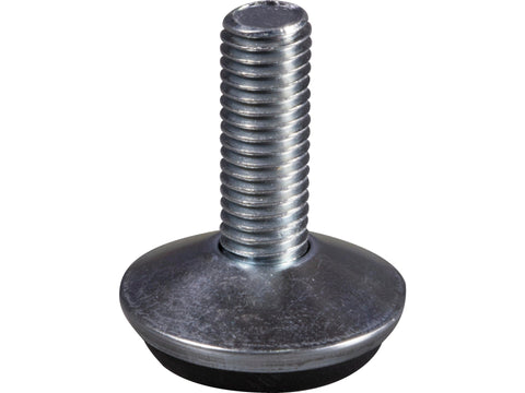 Jewe Meubelpoot verstelvoet rond 30mm chroom 2 stuks