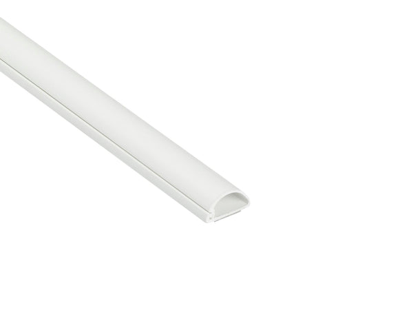 Micro+ Trunking kabelgoot halve cirkel 20x10 mm 2m wit