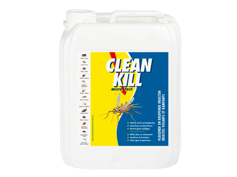 Clean Kill Micro-Fast insecticide tegen vliegende & kruipende insecten 2,5l