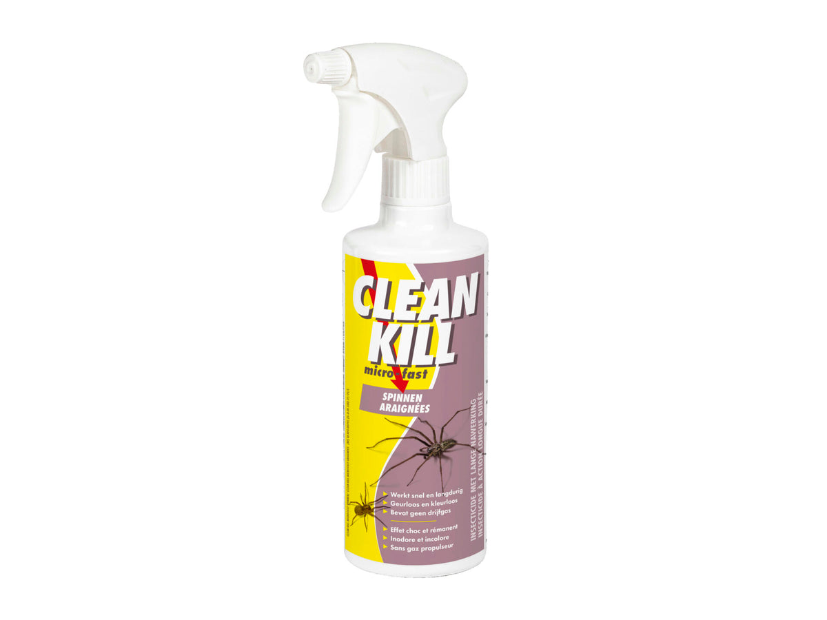 Clean Kill Micro-Fast spray tegen spinnen 500ml