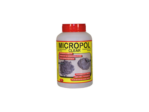 Micropol Clear luchtbelvormer voor mortel en beton 1l