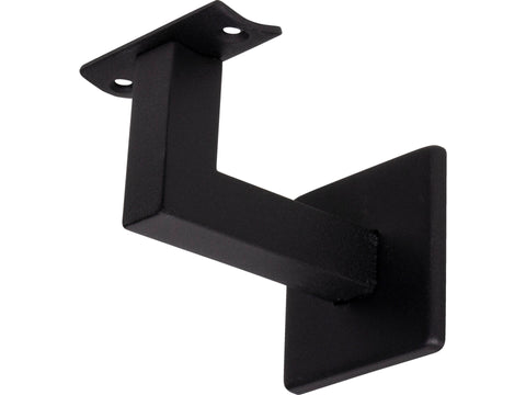 CanDo Milan trapleuninghouder aluminium zwart 2 stuks
