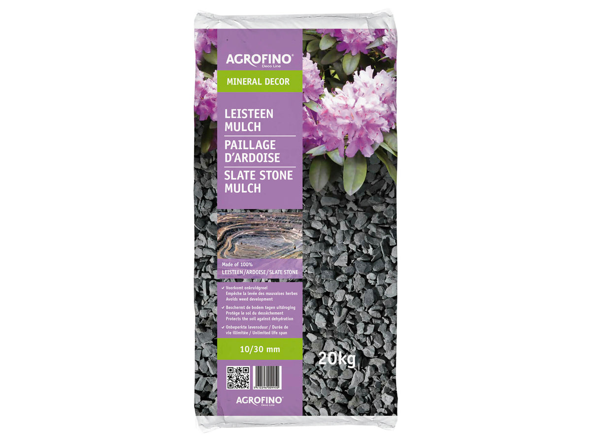 Agrofino Mineral Decor leisteenmulch 10-30 mm 20kg